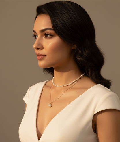 Pearl Layered Necklace