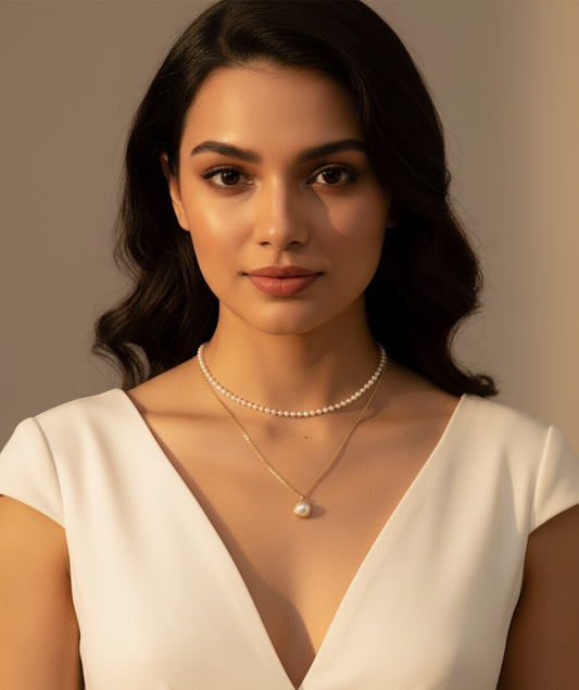 Pearl Layered Necklace