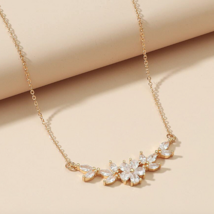 Floral Cascade Necklace