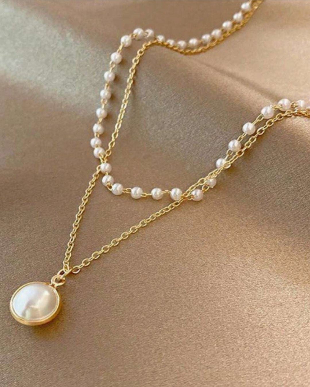 Pearl Layered Necklace