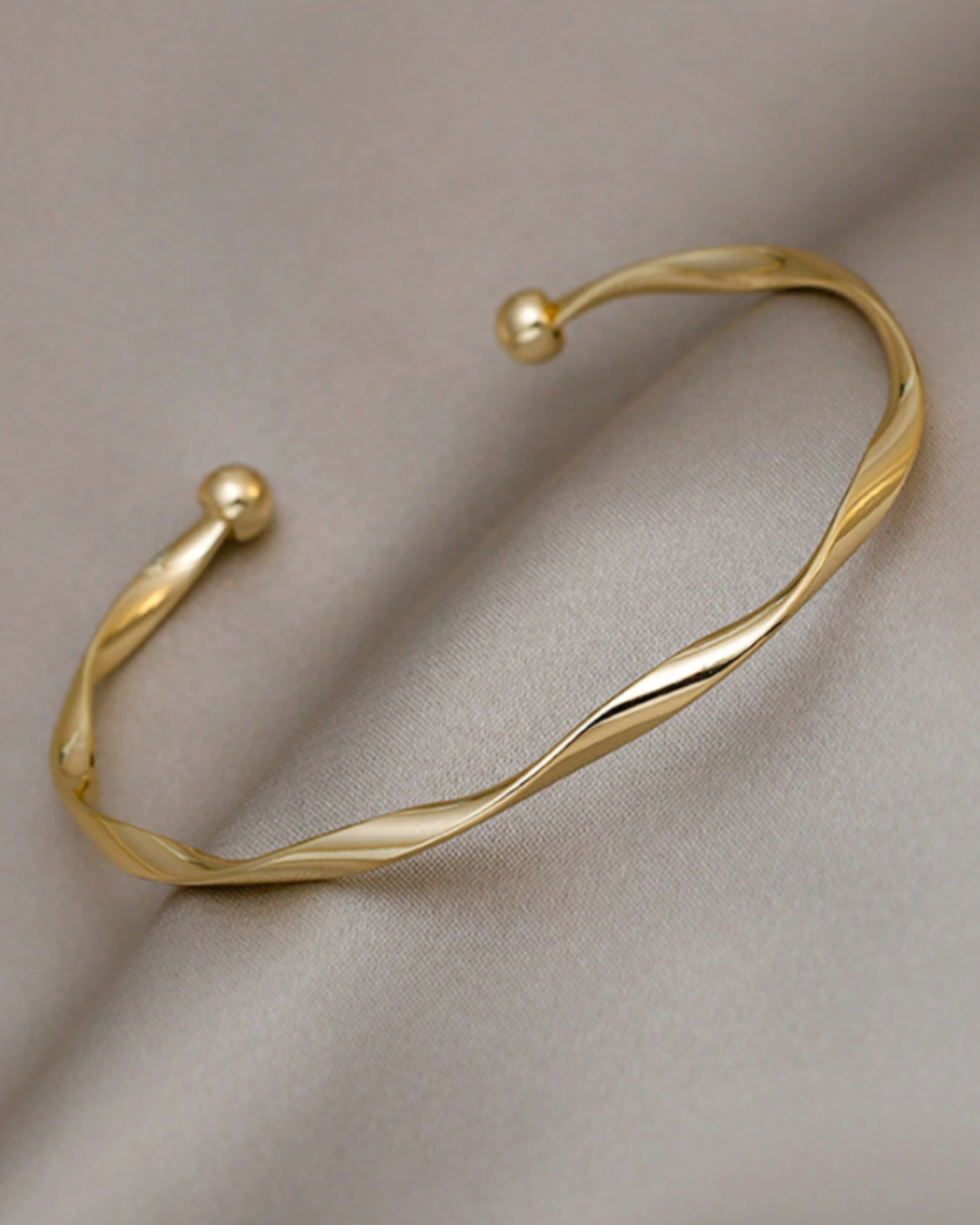 Golden Twist Bracelet