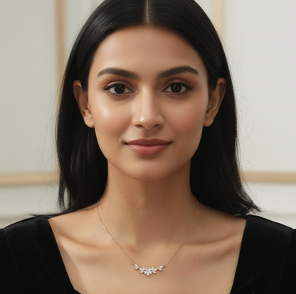 Floral Cascade Necklace